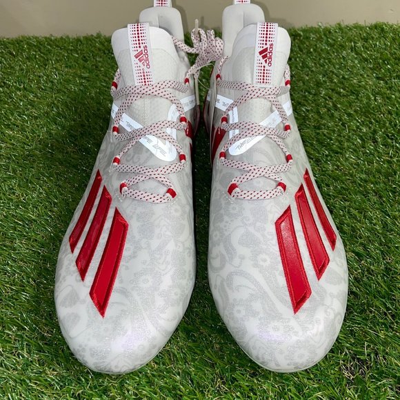 Adidas Adizero Reign Young King Football Cleats Red FU6708 Men\'s Size NEW main image 16